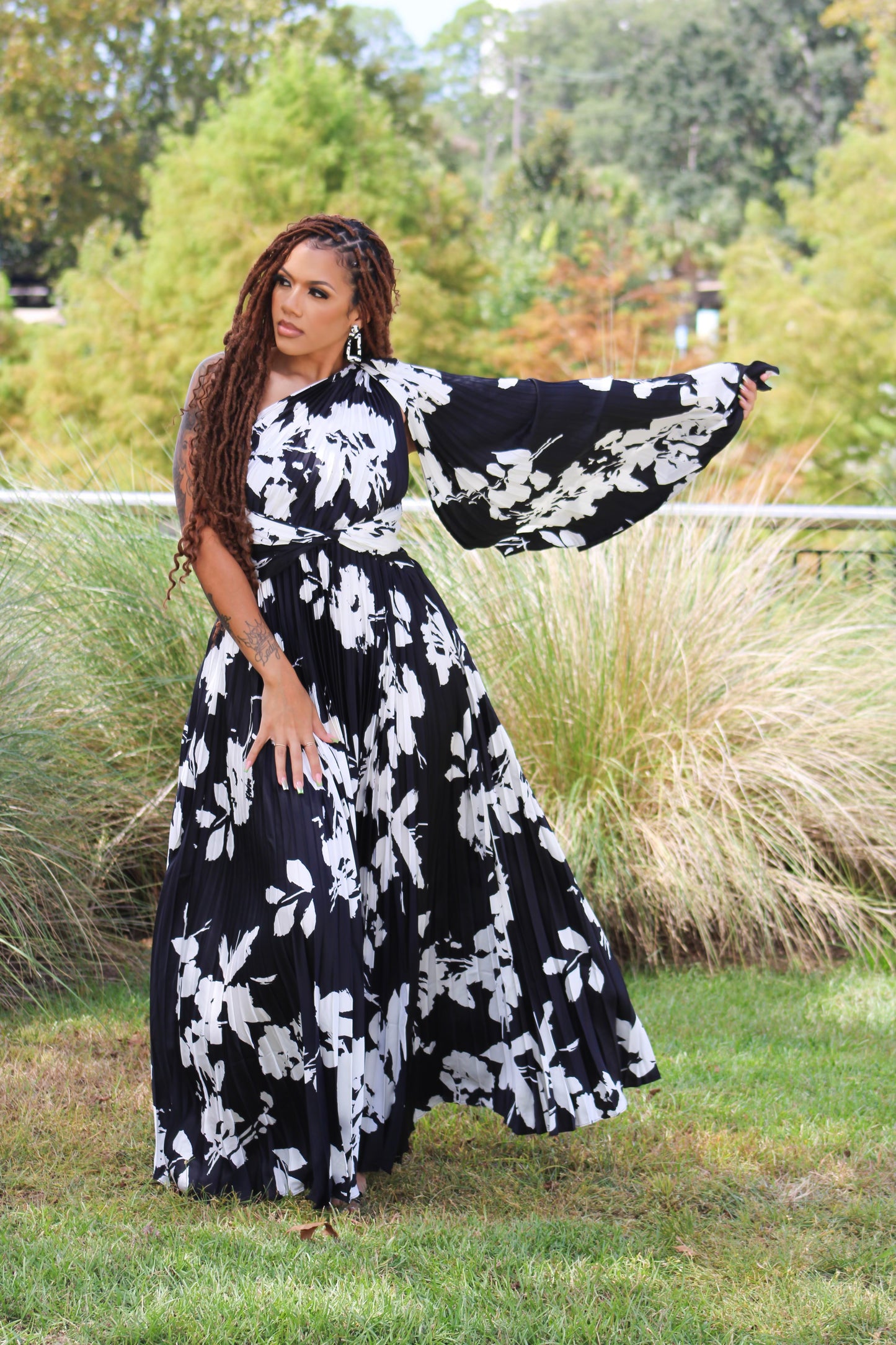 Gone With The Wind Floral Dress