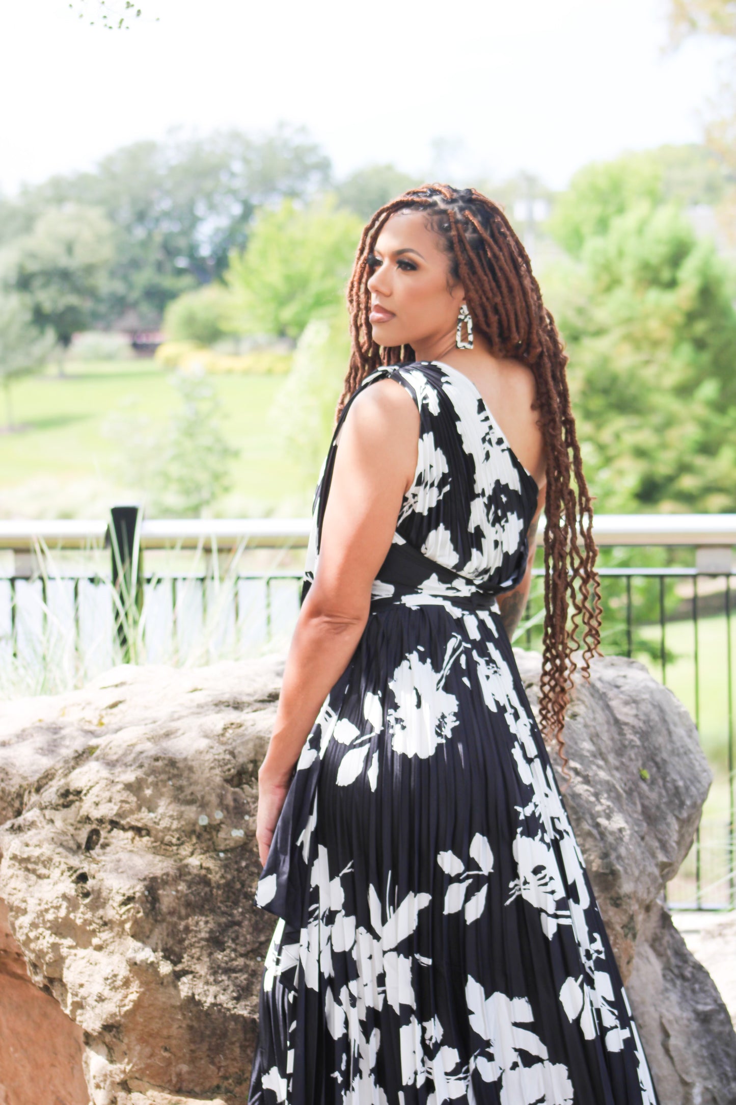 Gone With The Wind Floral Dress