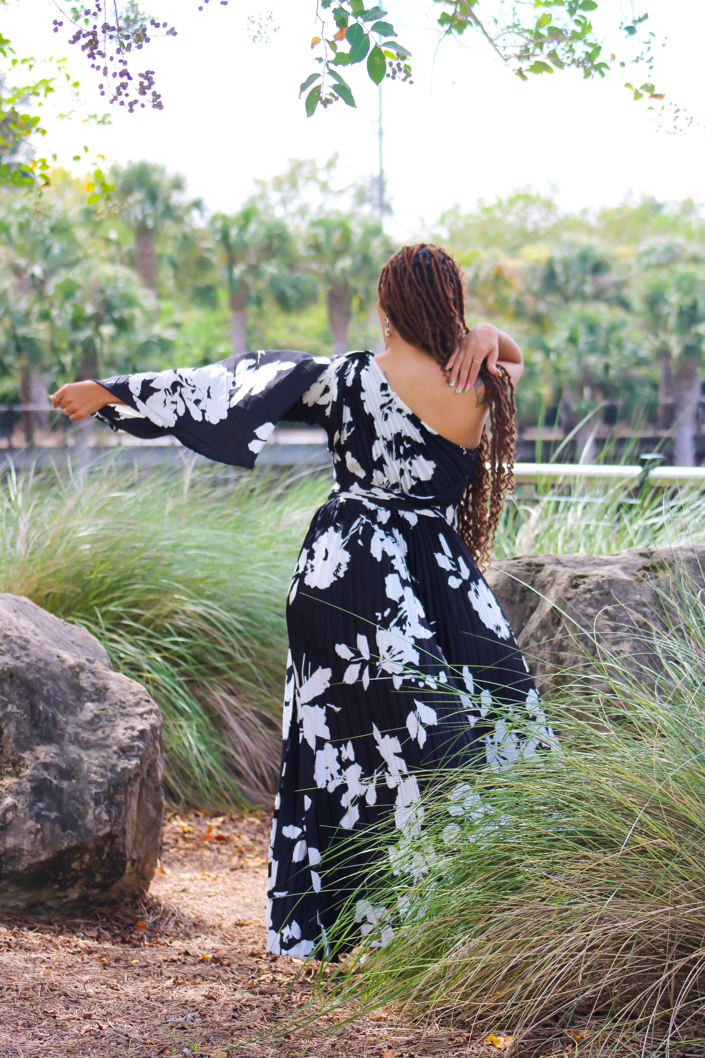 Gone With The Wind Floral Dress
